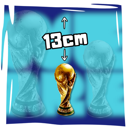 World Cup Trophy Replica – Small Size 13cm Football Trophy Collectible